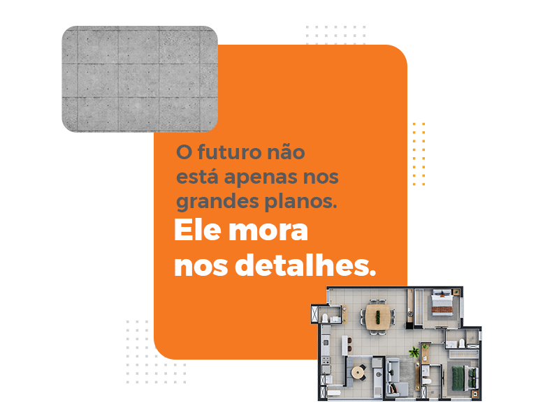 O futuro não está apenas nos grandes planos. Ele mora nos detalhes.