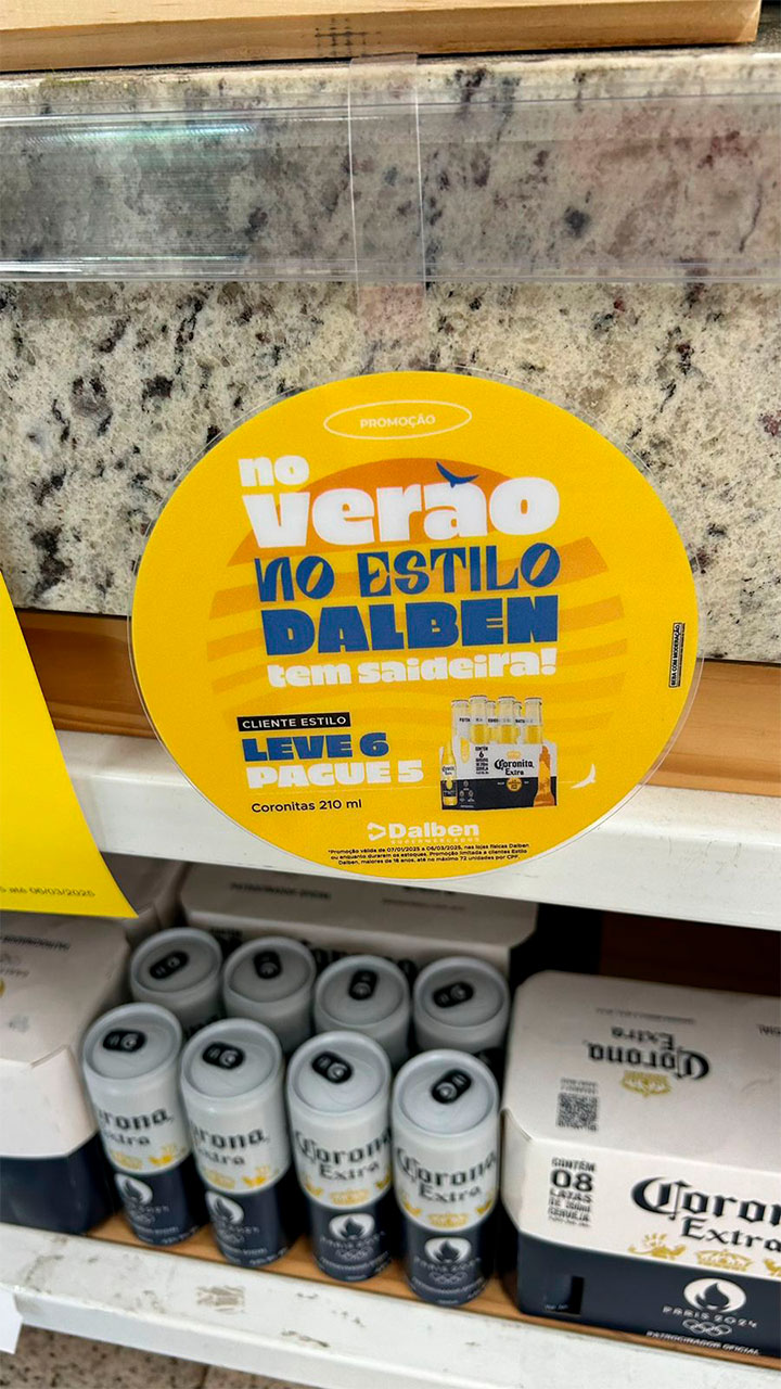 Peça 2 da campanha Verão Dalben