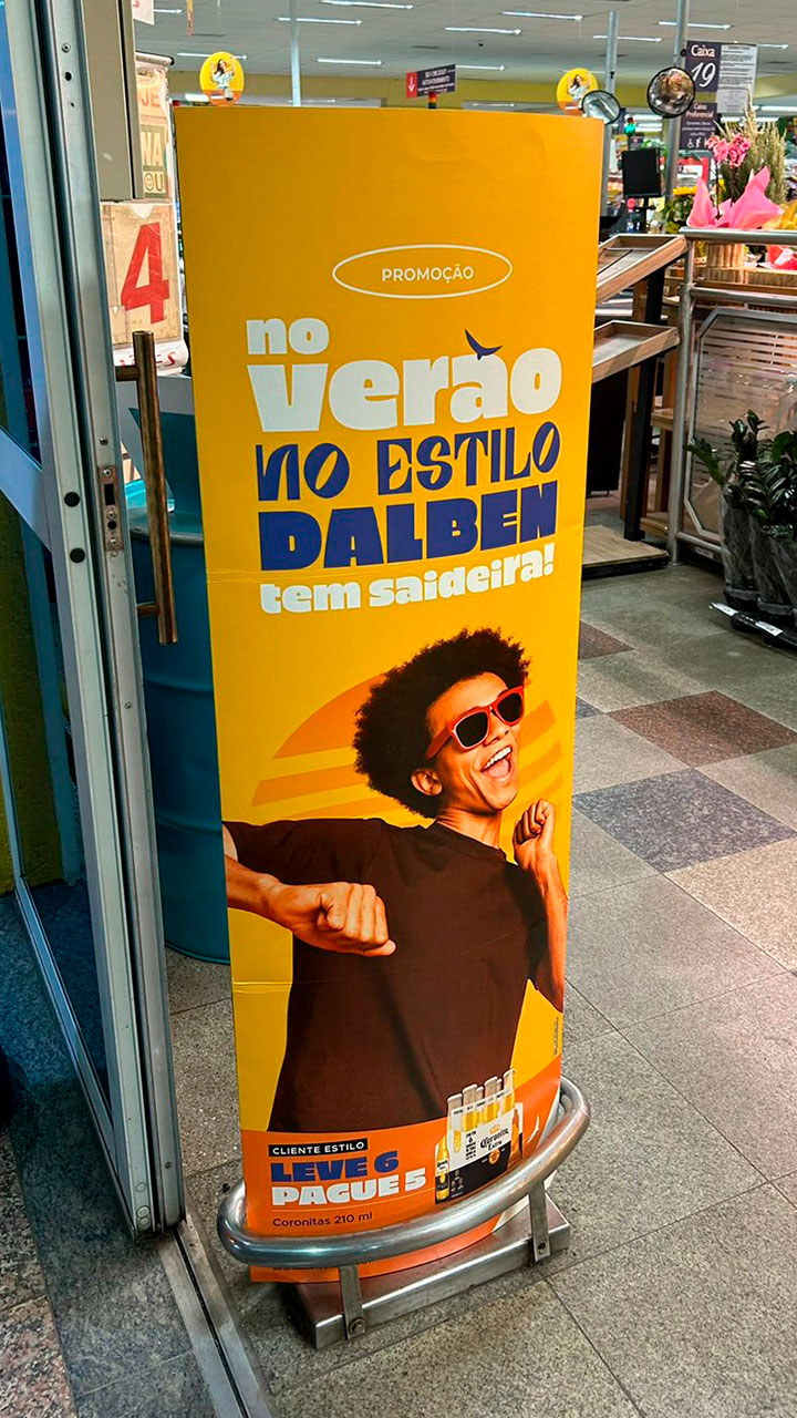 Peça 10 da campanha Verão Dalben